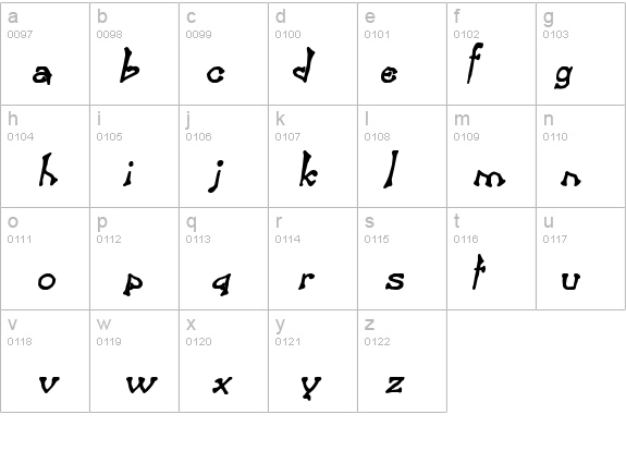 Bart Heavy Italic details - Free Fonts at FontZone.net