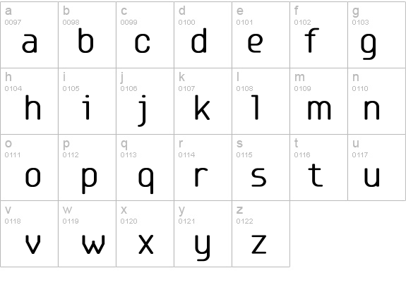 Base 5 details - Free Fonts at FontZone.net