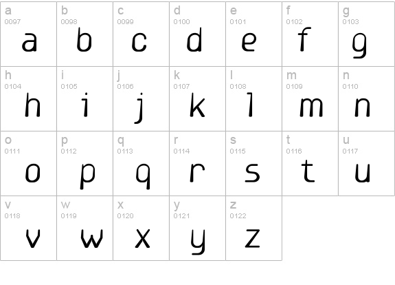 Base6 details - Free Fonts at FontZone.net