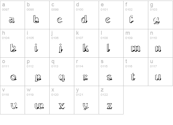 BasilikaShadow details - Free Fonts at FontZone.net