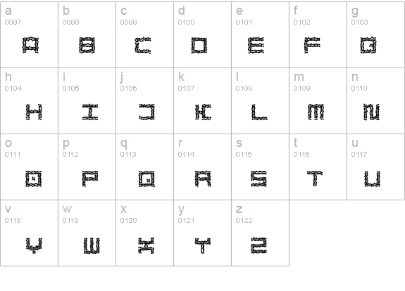 Bath Tiles Crumble details - Free Fonts at FontZone.net