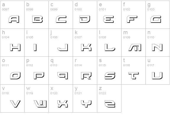 Battlefield Shadow details - Free Fonts at FontZone.net