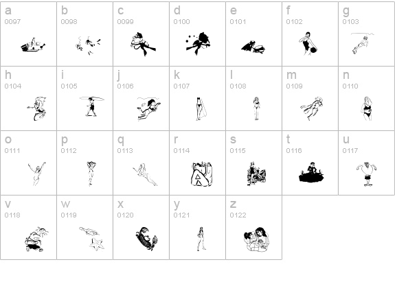 BeachBats details - Free Fonts at FontZone.net