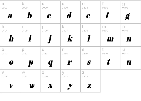 Beau-Condensed Italic details - Free Fonts at FontZone.net