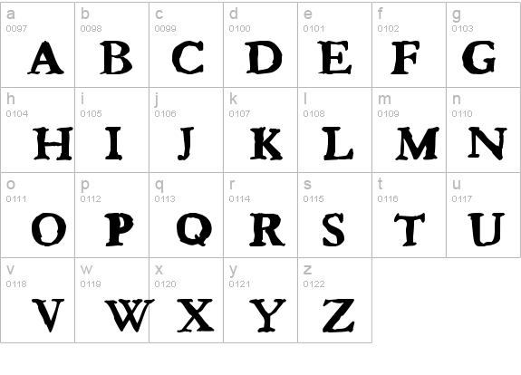 Bedbug details - Free Fonts at FontZone.net