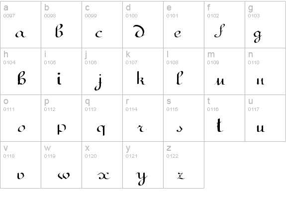 BedFord Regular details - Free Fonts at FontZone.net