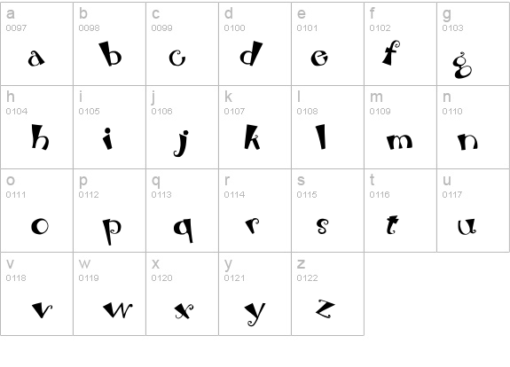 Beebop details - Free Fonts at FontZone.net