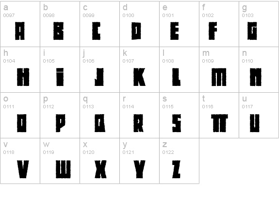 BeethovenRougher details - Free Fonts at FontZone.net