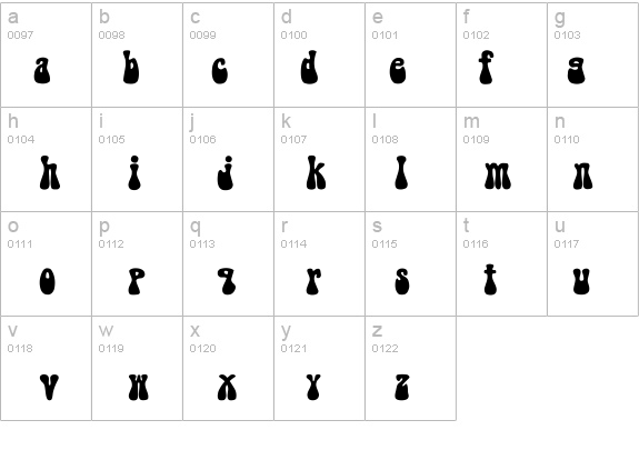 BellBottom details - Free Fonts at FontZone.net