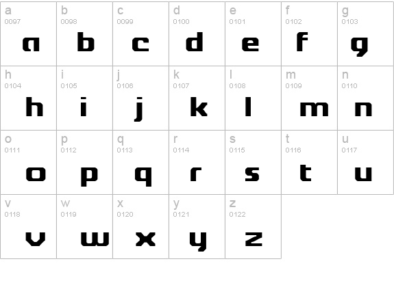 Berkelium Type details - Free Fonts at FontZone.net