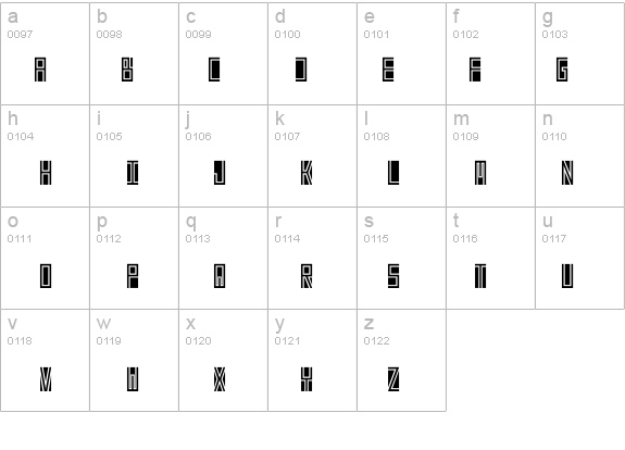 Beta Block details - Free Fonts at FontZone.net