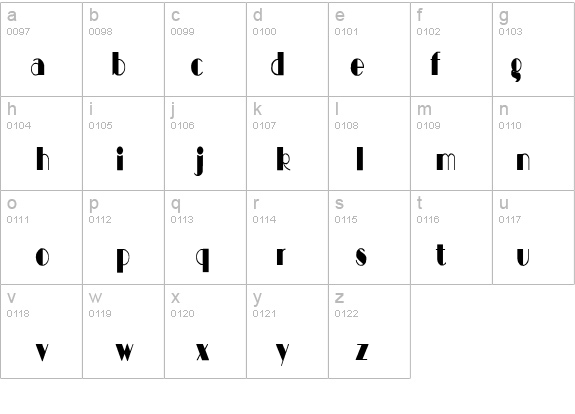 BIGCITY-Norm-Cn details - Free Fonts at FontZone.net