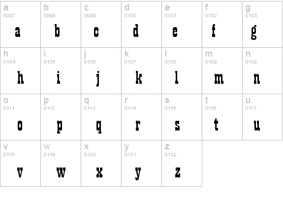 Billboard 11 Wide Normal details - Free Fonts at FontZone.net