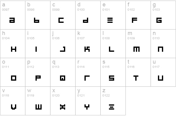 BIN Bold details - Free Fonts at FontZone.net