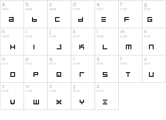 BIN Regular details - Free Fonts at FontZone.net