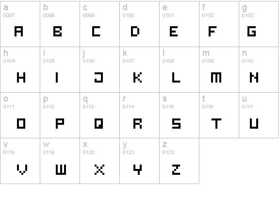 Bit3 details - Free Fonts at FontZone.net
