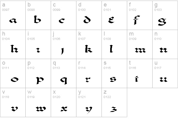 Black Aria 2 details - Free Fonts at FontZone.net