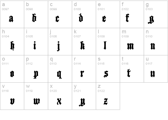 Black Castle MF details - Free Fonts at FontZone.net