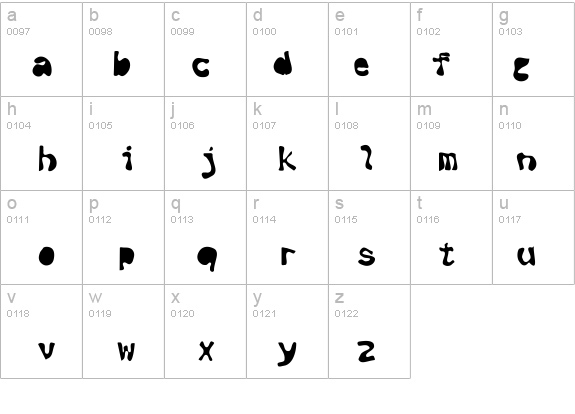 Black ink details - Free Fonts at FontZone.net