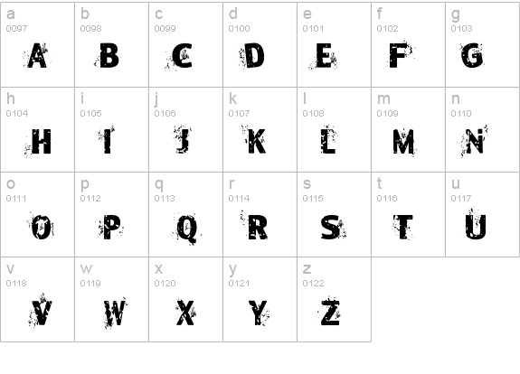 Blackleafs details - Free Fonts at FontZone.net