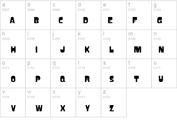 Blacktop SmallCaps details - Free Fonts at FontZone.net