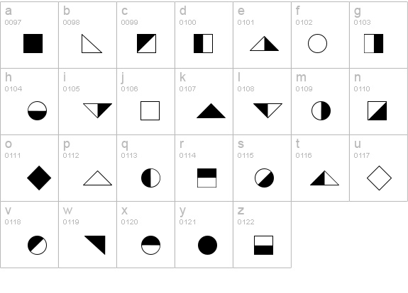 Blackwhite details - Free Fonts at FontZone.net