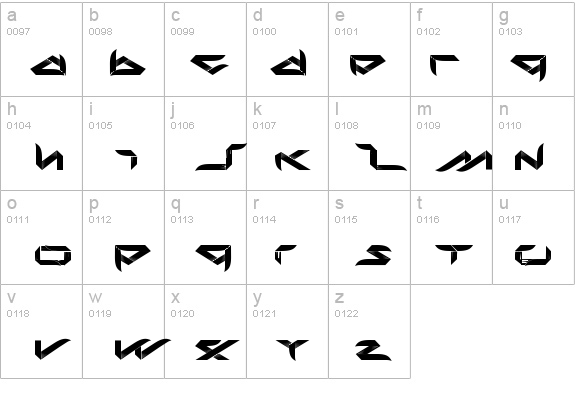 bladeline details - Free Fonts at FontZone.net