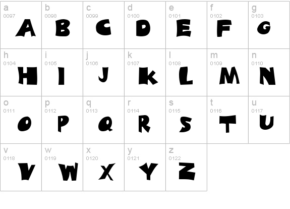 Blades Regular details - Free Fonts at FontZone.net