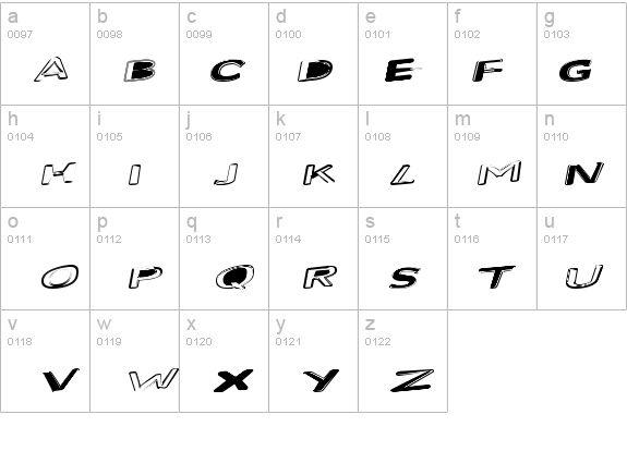 Bloated details - Free Fonts at FontZone.net