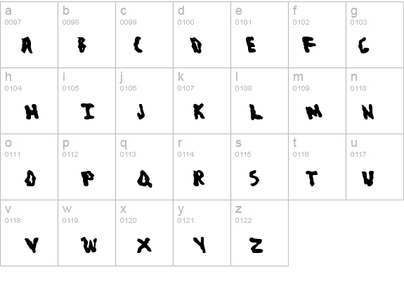 Blob details - Free Fonts at FontZone.net