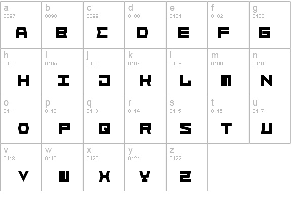 Block Face Bold details - Free Fonts at FontZone.net