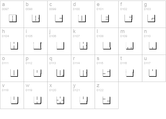 Blockman-outlined details - Free Fonts at FontZone.net
