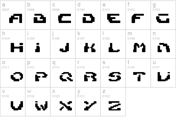 Blokk details - Free Fonts at FontZone.net