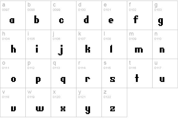 BM germar A12 details - Free Fonts at FontZone.net