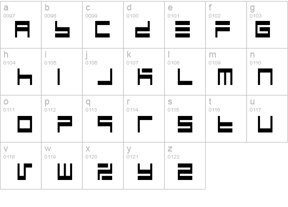 BM maze A9 details - Free Fonts at FontZone.net