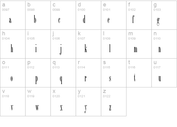 BodanoDB Normal details - Free Fonts at FontZone.net
