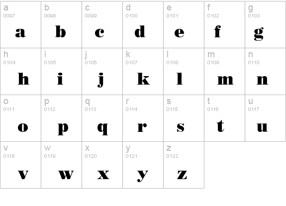 BODIDLYbold details - Free Fonts at FontZone.net