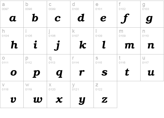 Bookman-DemiItalic details - Free Fonts at FontZone.net