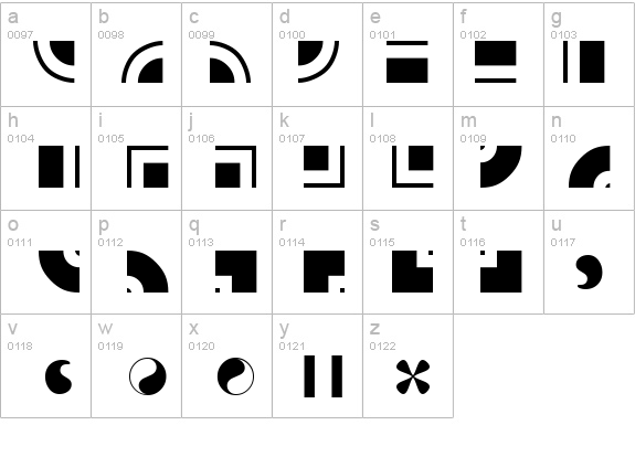 Borderbats-Geo Regular details - Free Fonts at FontZone.net