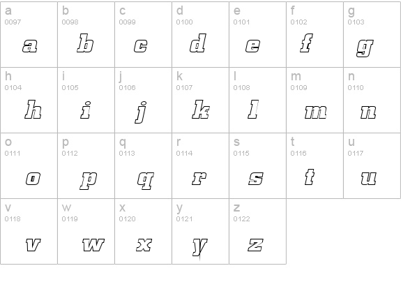 Borghs-Hollow-Extended Italic details - Free Fonts at FontZone.net
