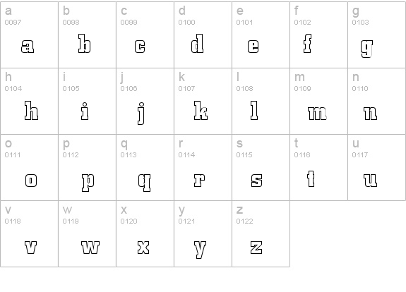 Borghs-Hollow Normal details - Free Fonts at FontZone.net