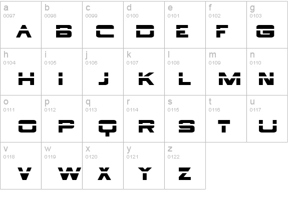 BorgNine-Regular details - Free Fonts at FontZone.net