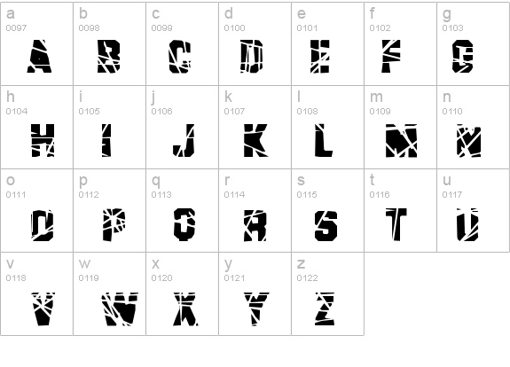 Brad details - Free Fonts at FontZone.net