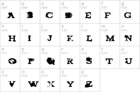 brand new burn details - Free Fonts at FontZone.net