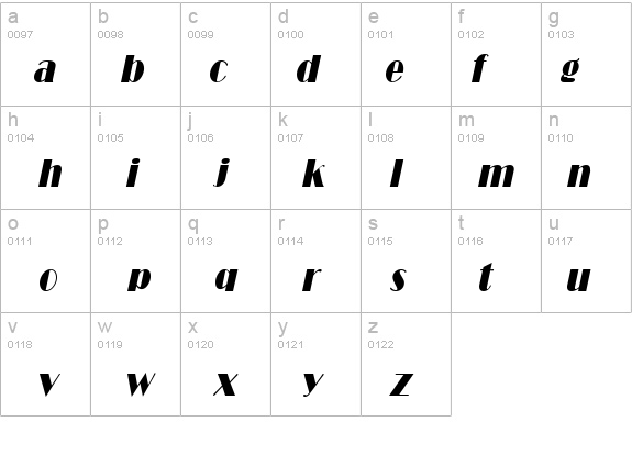 Brando Condensed Italic details - Free Fonts at FontZone.net