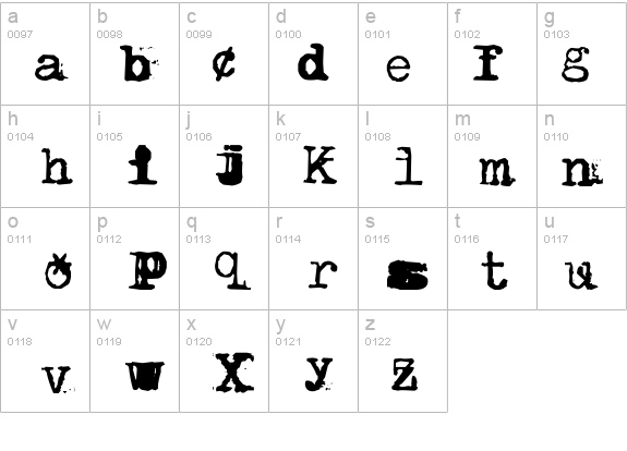 BrentonscrawlType details - Free Fonts at FontZone.net