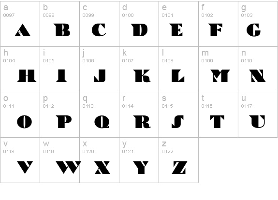 Bric-a-Braque details - Free Fonts at FontZone.net