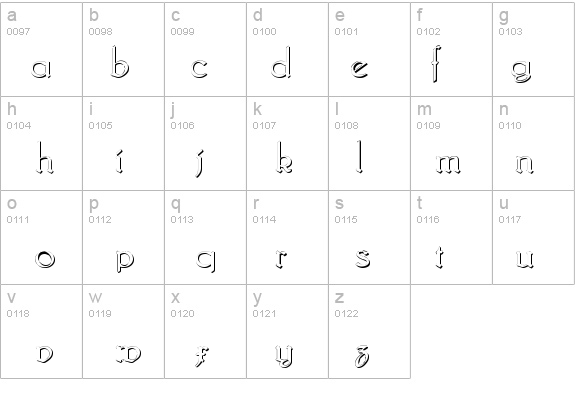 Bridgnorth-Shadow details - Free Fonts at FontZone.net