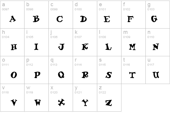 Brockway  Bold details - Free Fonts at FontZone.net