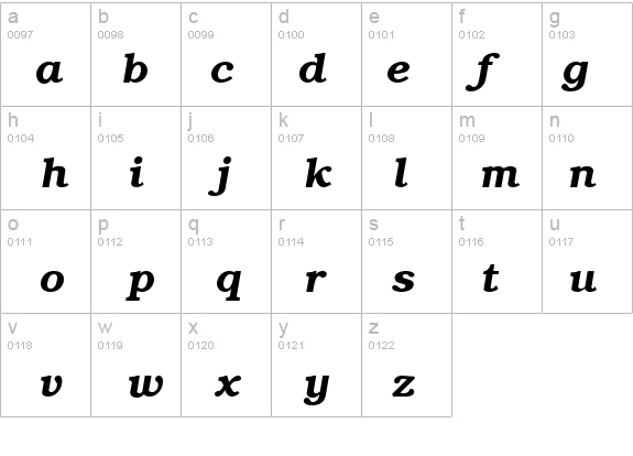 Brooklyn Bold Italic details - Free Fonts at FontZone.net